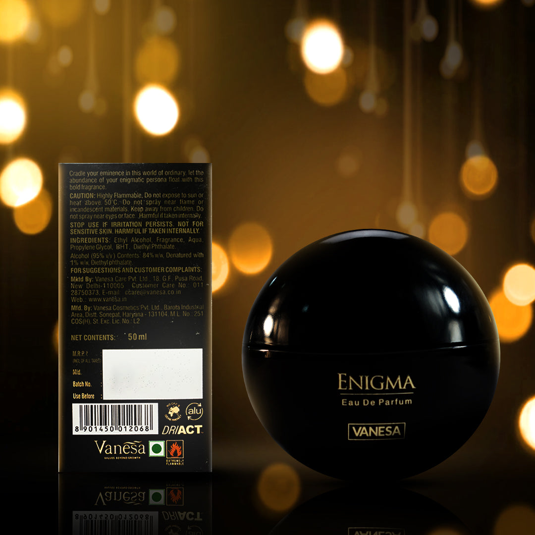 Vanesa Pack of 5 Enigma Perfume - 50ml Each