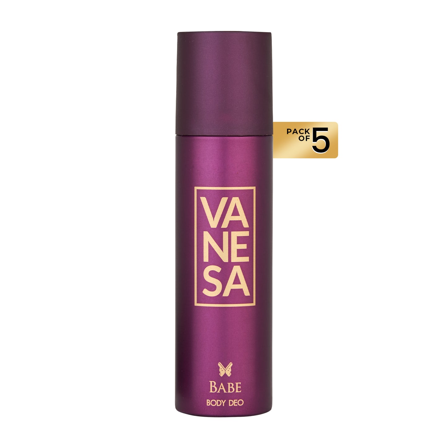 Vanesa Pack of 5 Babe Body Deodorant - 150ml Each