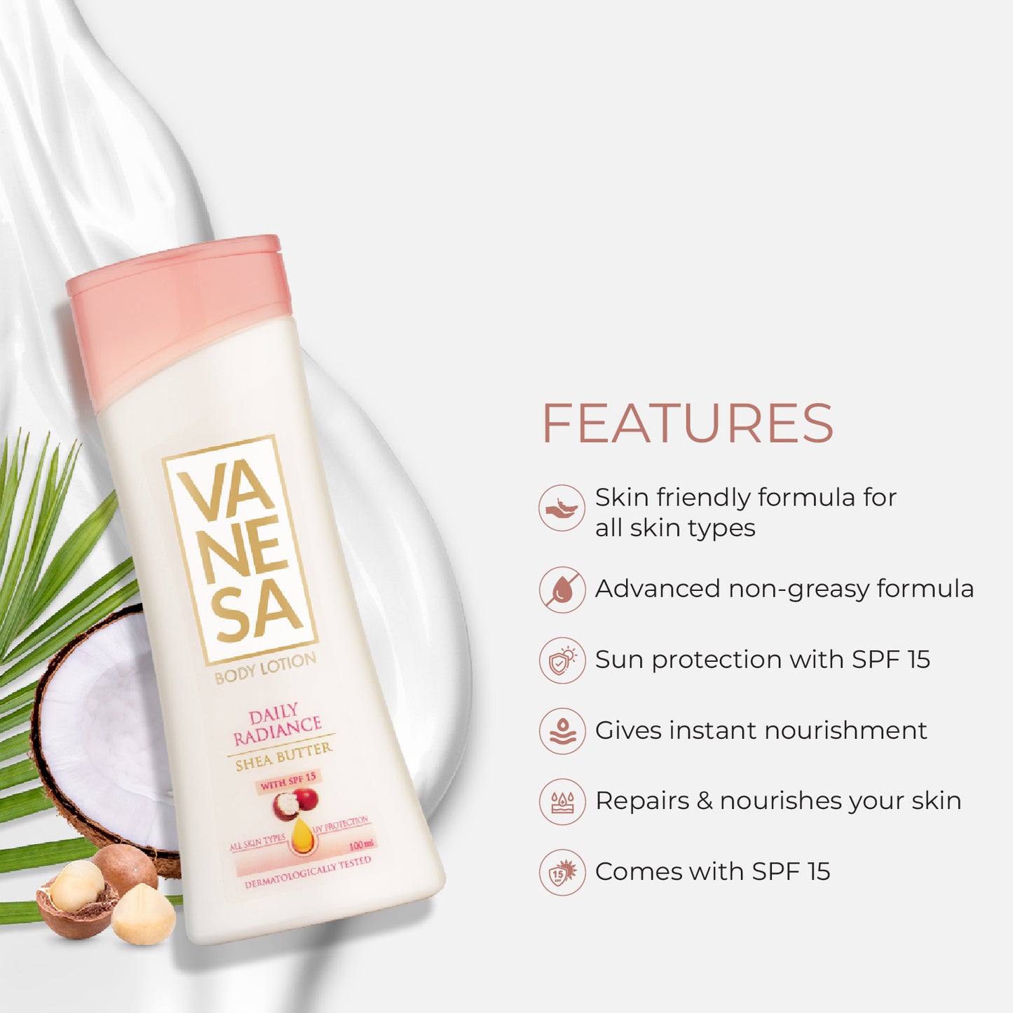 Vanesa Daily Radiance Body Lotion 100ml
