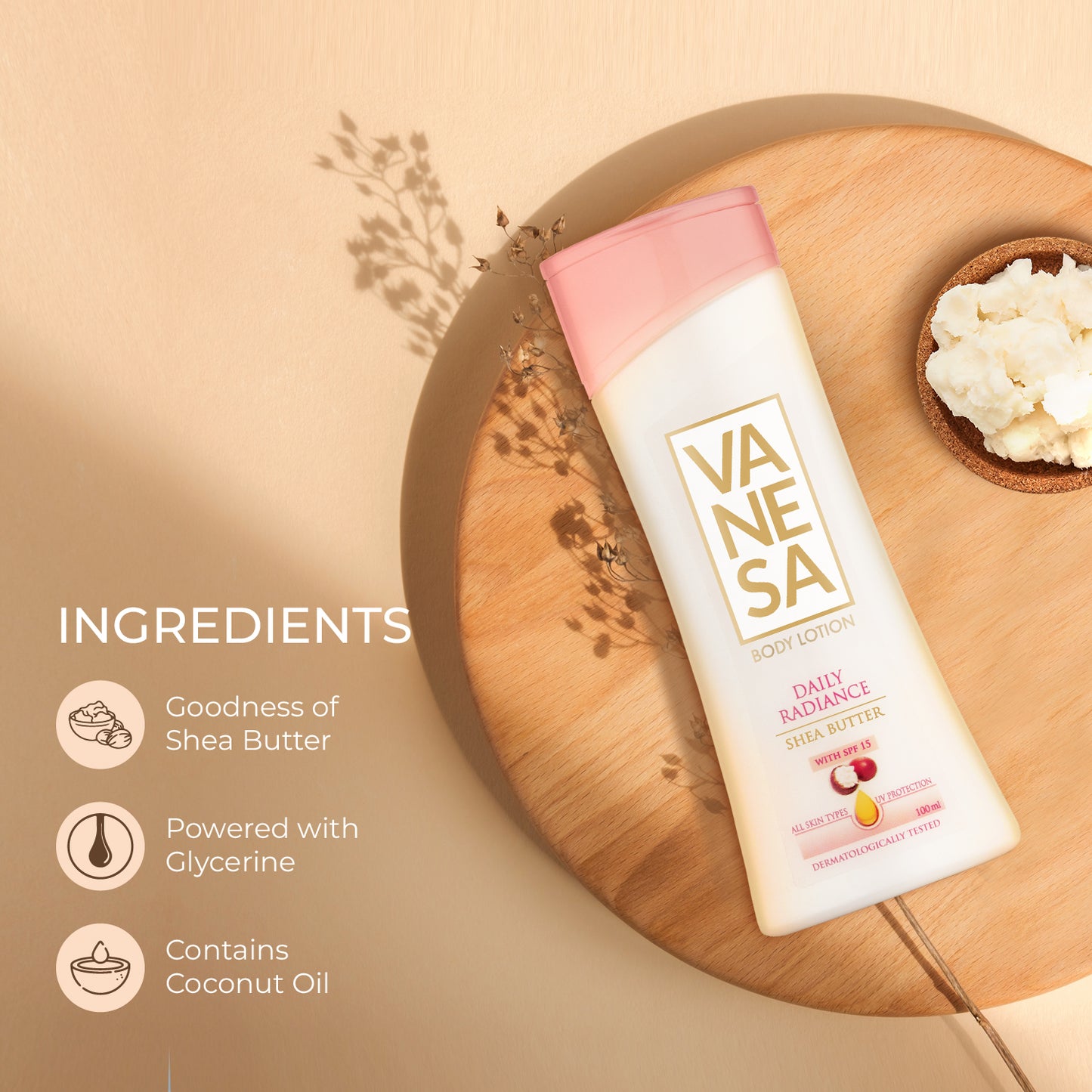 Vanesa Daily Radiance Body Lotion 100ml