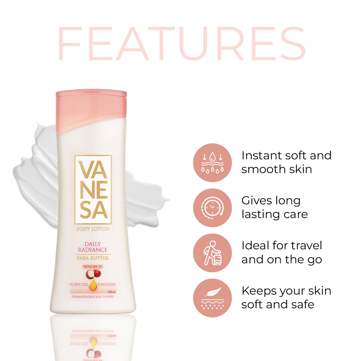 Vanesa Daily Radiance Body Lotion 100ml