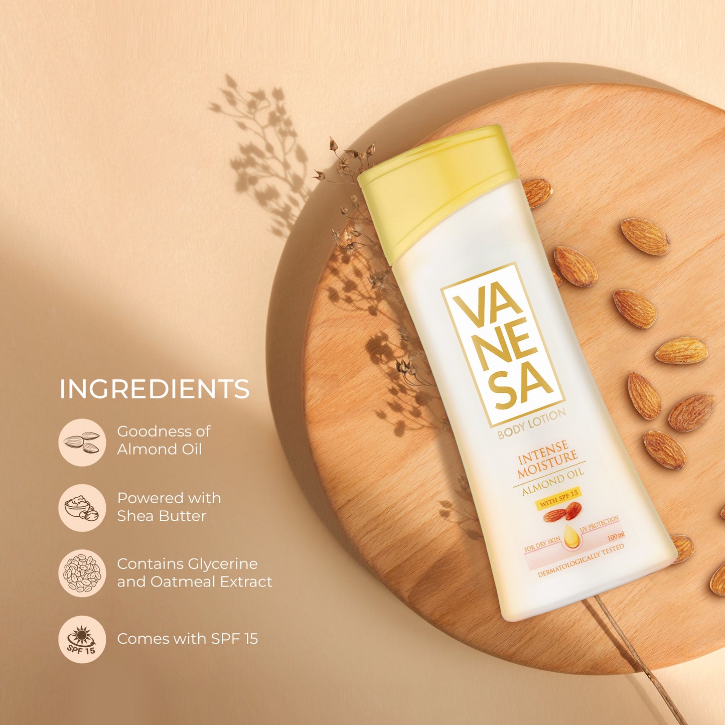 Vanesa Intense Moisture Body Lotion 100ml