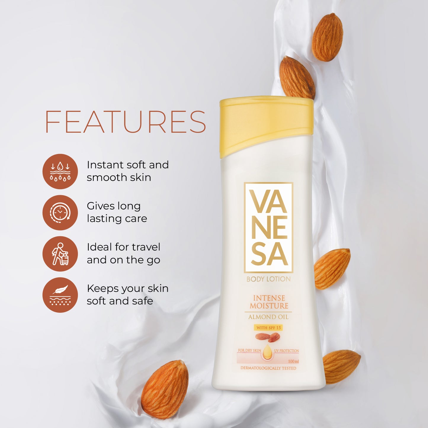 Vanesa Intense Moisture Body Lotion 100ml