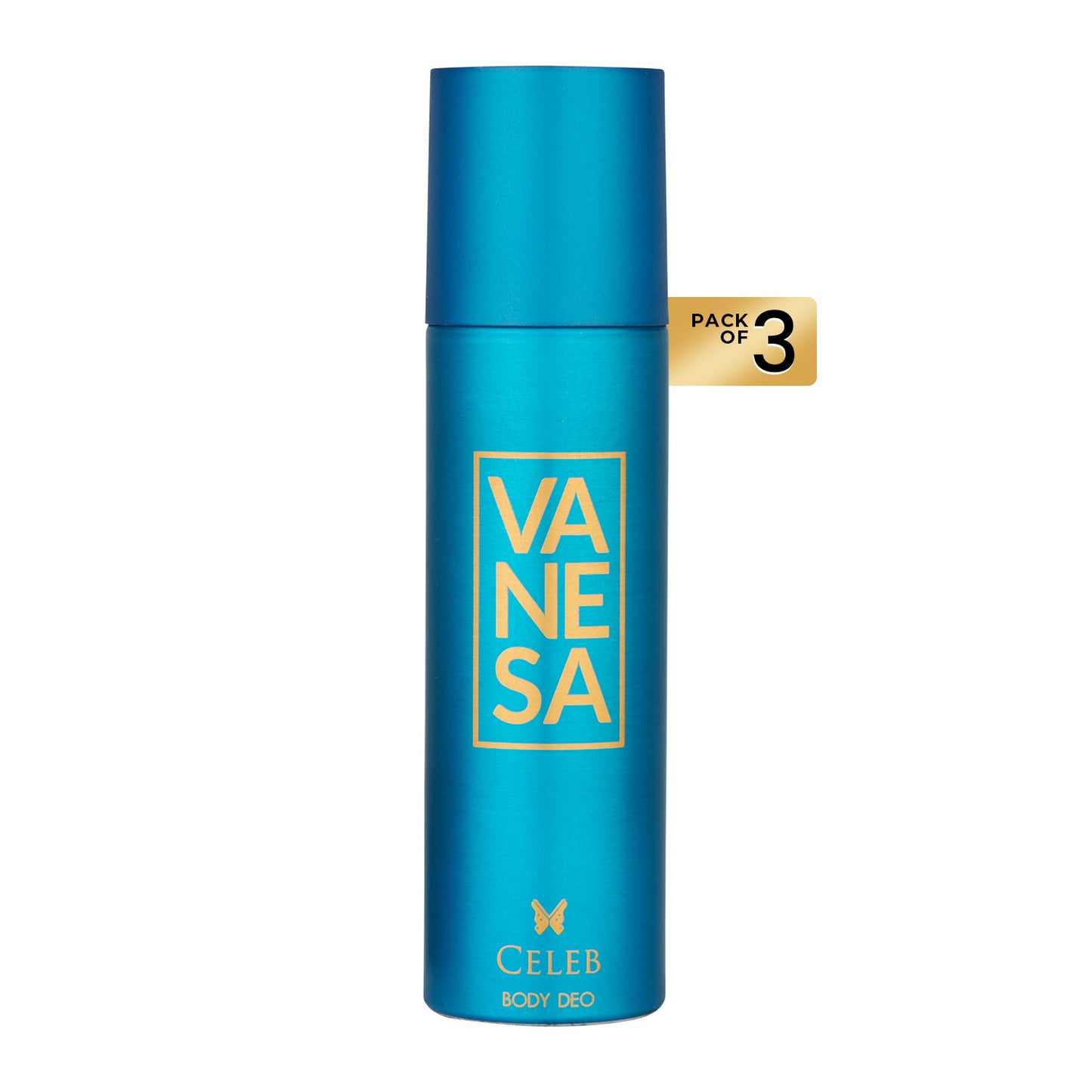 Vanesa Pack of 3 Celeb Body Deodorant - 150ml Each