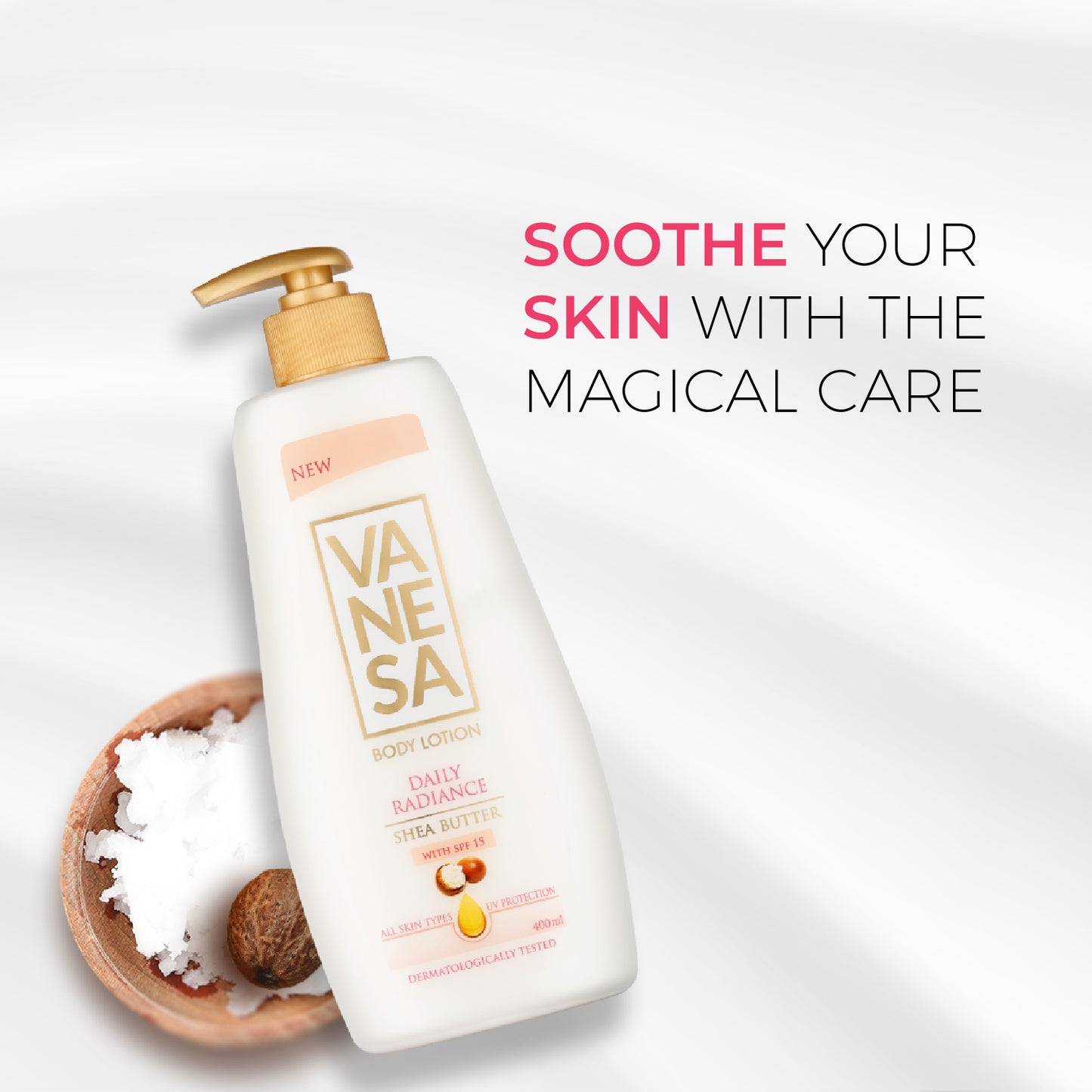 Vanesa Daily Radiance Body Lotion 400ml
