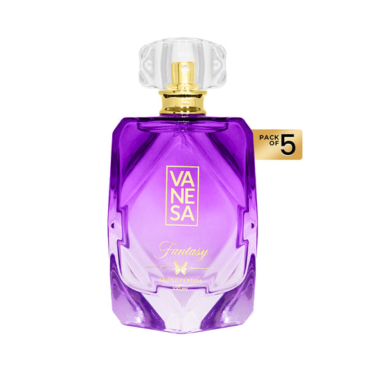 Vanesa Pack of 5 Fantasy Parfume - 100ml Each