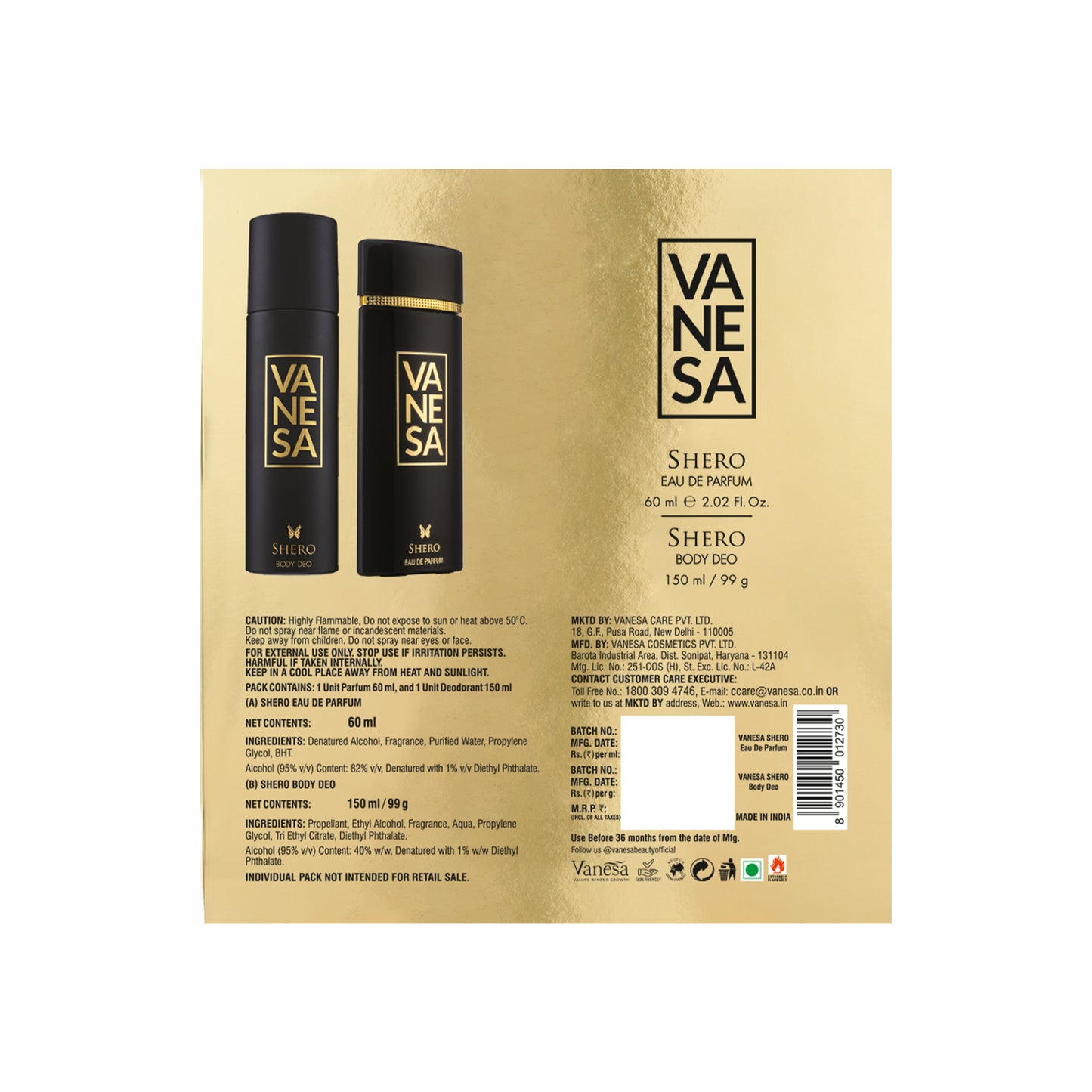 Shero Gift Pack - Back Side