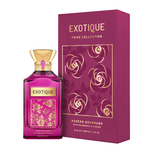 Exotique Prive Collection | Modern Gourmand With Mandarin Blossom Eau De Parfum | 100ml