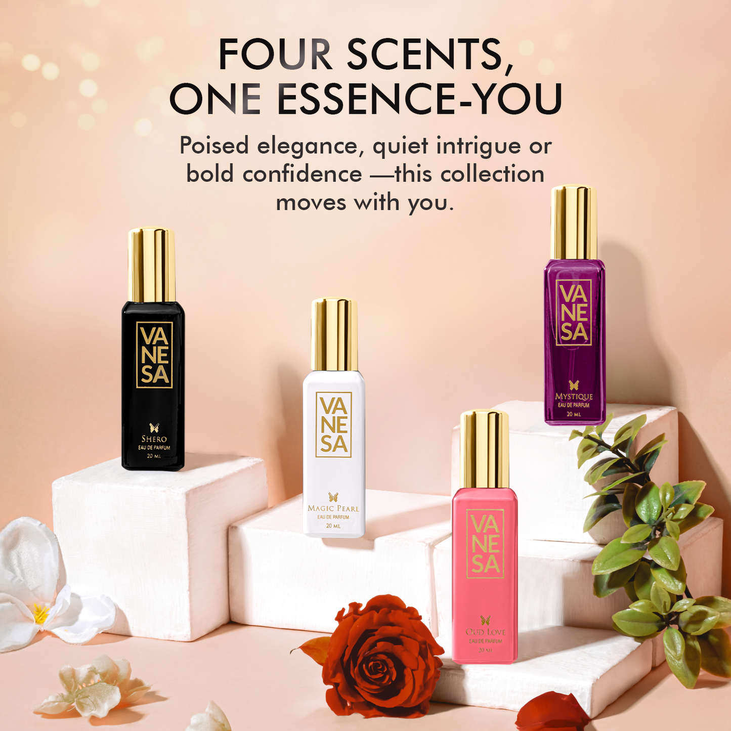 Vanesa Intense Perfume Gift Set - 4X20ML