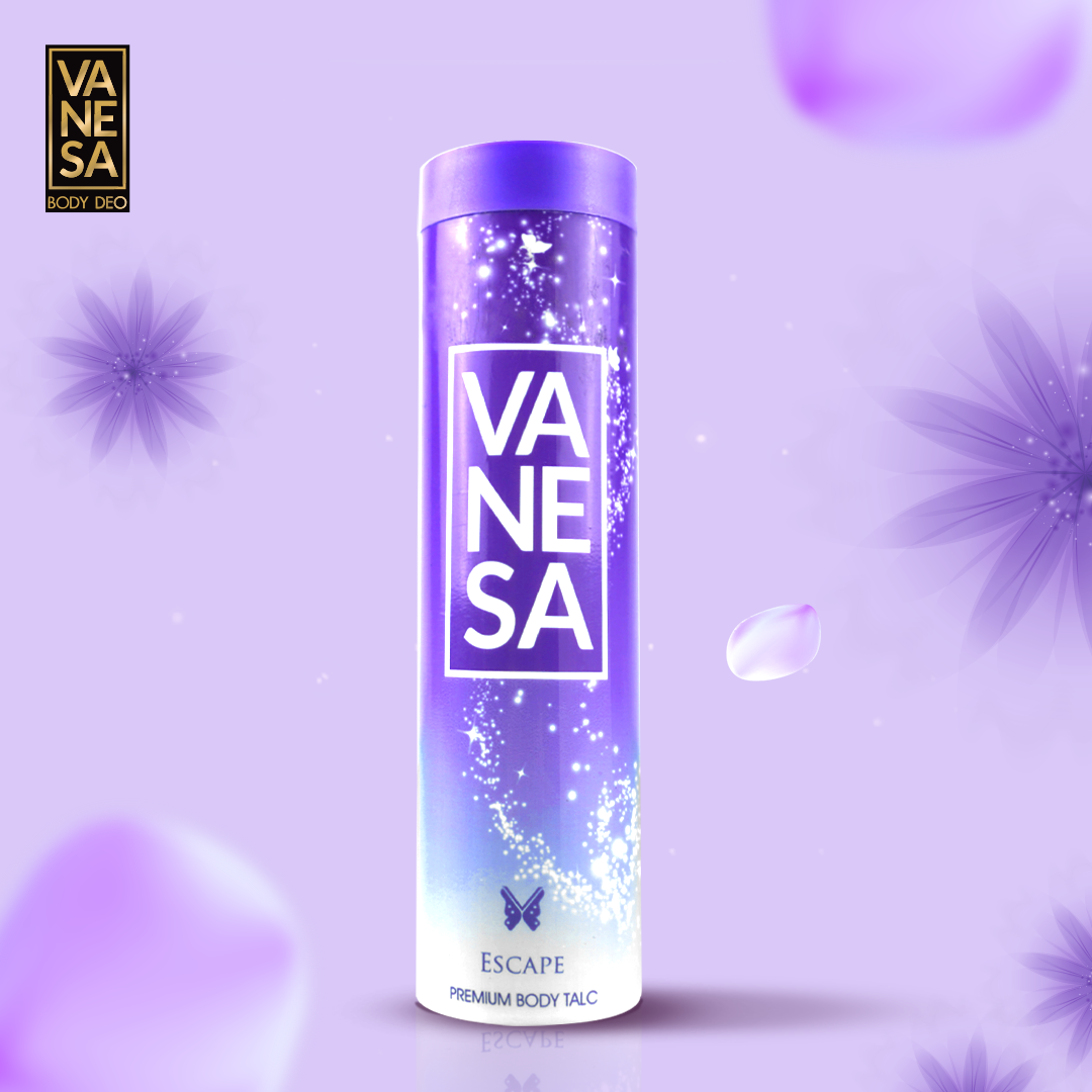 Vanesa Escape Perfumed Talc 300g