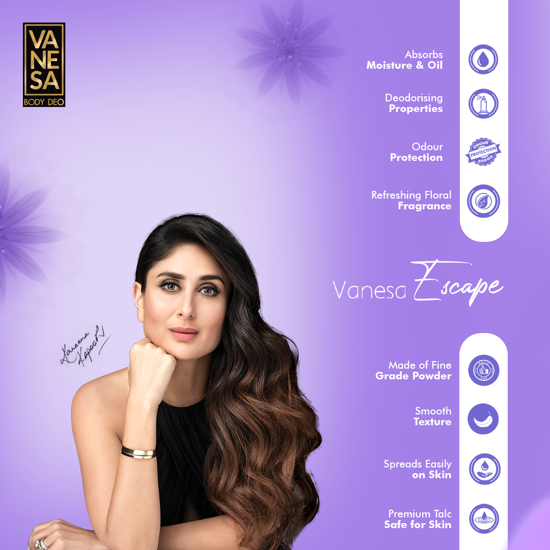 Vanesa Escape Talc 300g