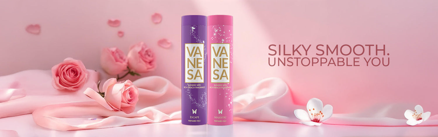 Vanesa Talcums Banner