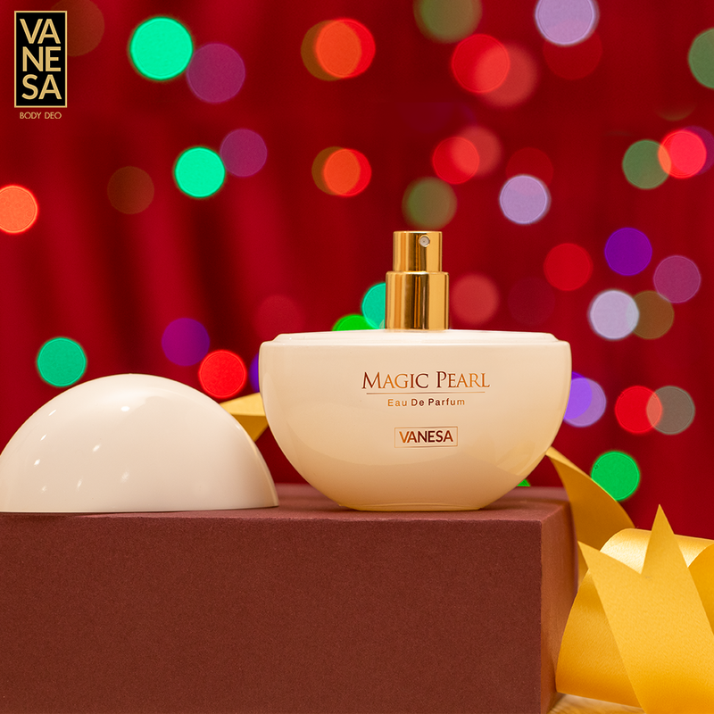 Vanesa Magic Pearl Eau De Parfum | Long Lasting Fragrance Perfume | Skin Friendly  | For Women | 50 ml each | Pack of 2 |  Free Body Wash 200 ml