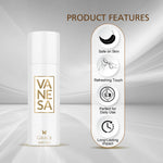 Vanesa Grace Body Deodorant |  Long Lasting Freshness | Skin Friendly | For Women | 150 ml each | Pack of 2