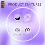 Vanesa Mystique Eau De Parfum,60 ml + Smokey Eye Kajal, Jet black 0.3 g | Perfume + Kajal Combo | For Women
