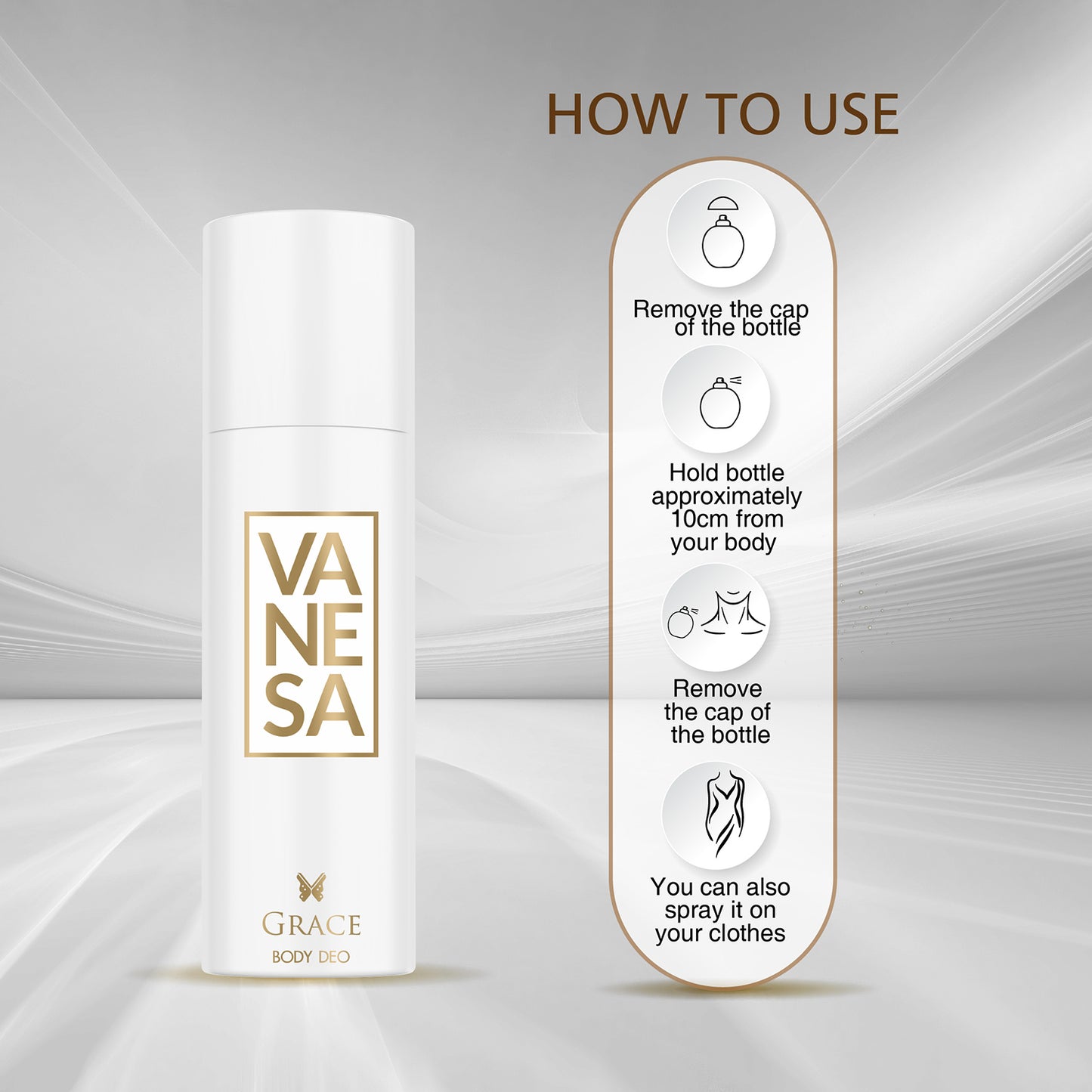 Vanesa Grace Deodorant 150ml