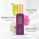 Vanesa Luxury Perfume Gift Set, Enigma, Magic pearl, Babe, Caper|For Women|20 ml x 4|Free Body Wash 200 ml