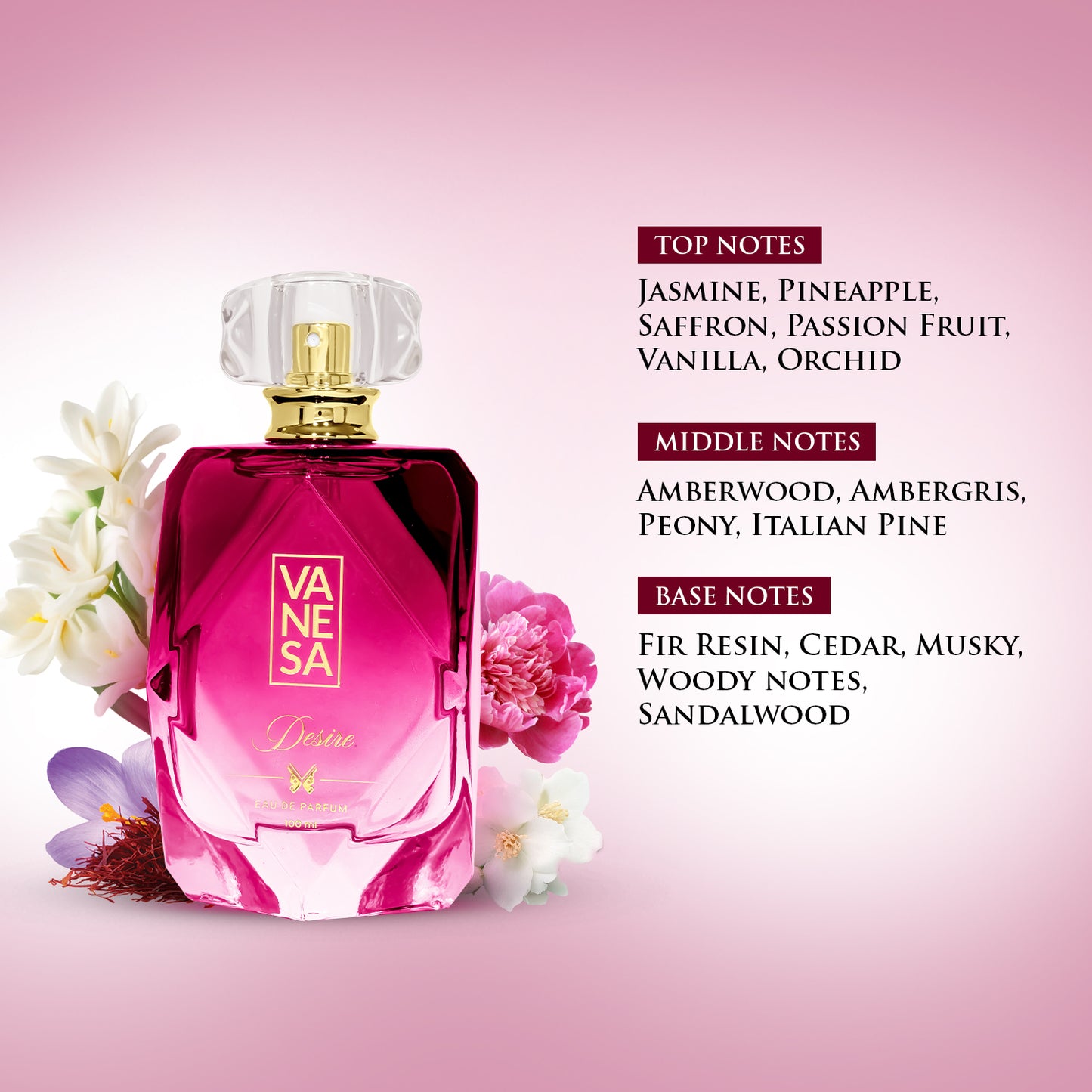 Vanesa Desire Perfume 100ml