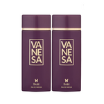 Vanesa Babe Eau De Parfum | Long Lasting Fragrance Perfume | Skin Friendly  | For Women | 60 ml each | Pack of 2 | Free Body Wash 200 ml
