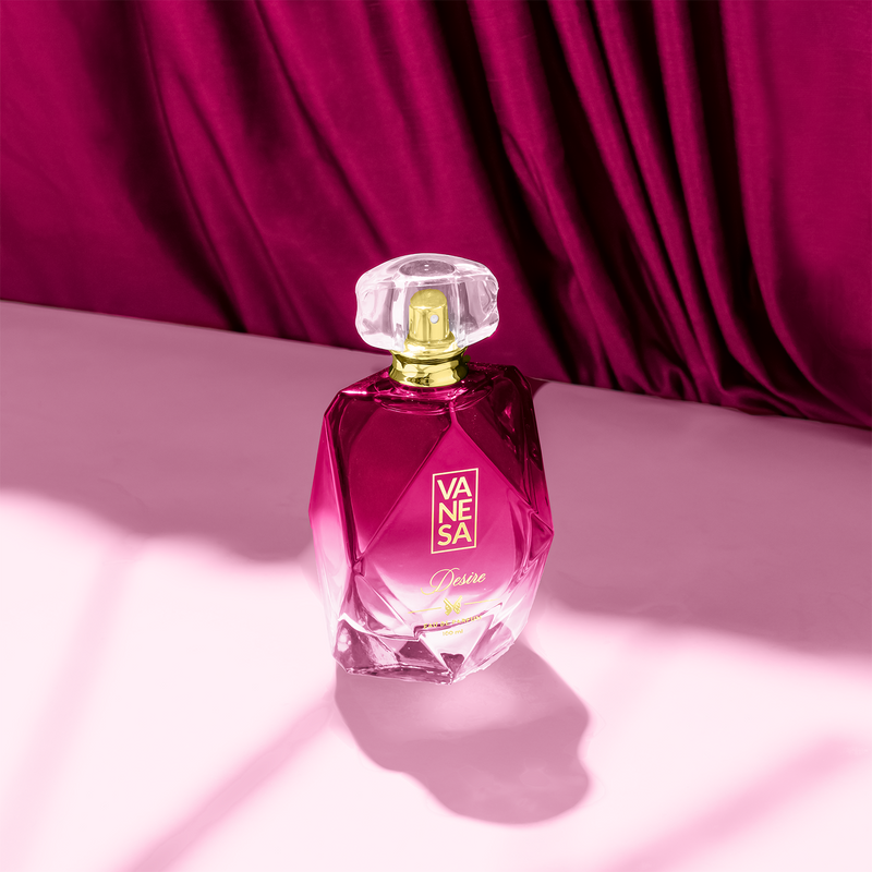 Vanesa Desire Eau De Parfum | Long Lasting & Exotic Fragrance | Skin Friendly | For Women | 100ml