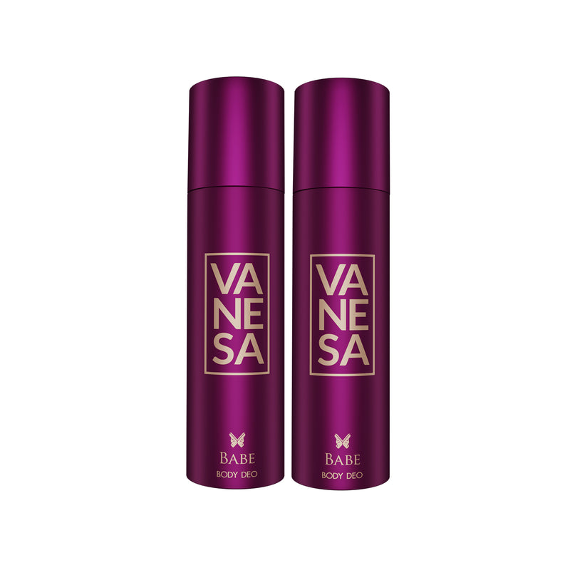 Vanesa Diva Body Deodorant |  Long Lasting Freshness | Skin Friendly | For Women | 150 ml | Pack of 2