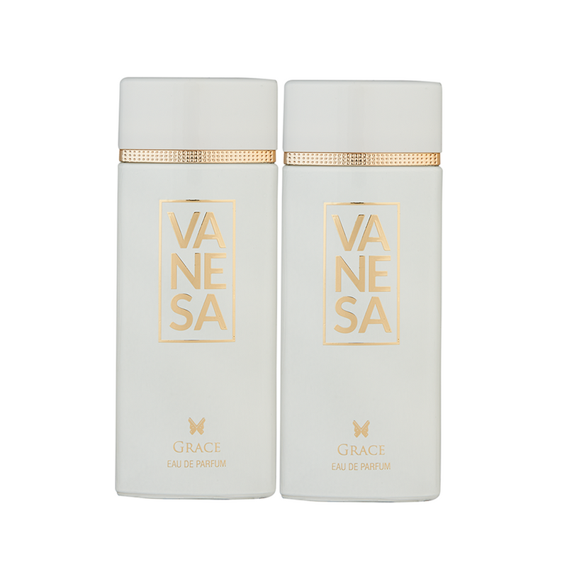 Vanesa Grace Eau De Parfum | Long Lasting Fragrance Perfume | Skin Friendly  | For Women | 60 ml each | Pack of 2