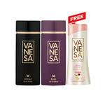 Vanesa Shero Eau De Parfum + Babe Eau De Parfum | Skin Friendly | Pack of 2 | Free Body Lotion