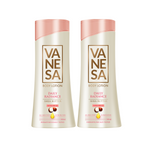 Vanesa Daily Radiance Body Lotion | Shea Butter with SPF | Sun Protection | For All Skin Types | Dermatologically Tested | 100 ml | Pack of 2