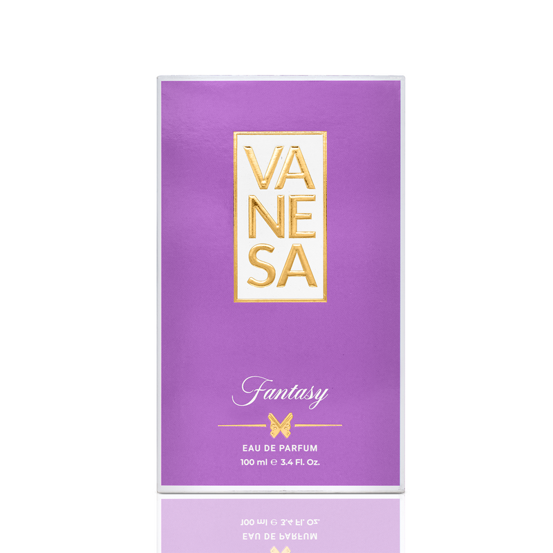 Vanesa Fantasy + Dream Eau De Parfum | Long Lasting Exotic Perfume | Skin Friendly | 100ml x 2 + Free Body Wash