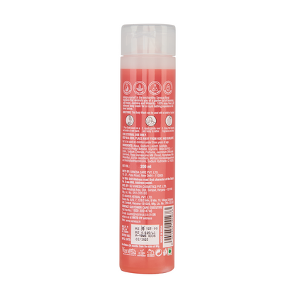 Vanesa Magic Berries, Fresh Fruity & Sensual Flora Body wash | Made with Natural Extracts | With Glycerin | For Fresh Glowing Skin | For Women | 200 ml each | Pack of 3