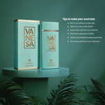 Vanesa Caper Eau De Parfum | Long Lasting Fragrance Perfume | Skin Friendly  | For Women | 60 ml | Pack of 2