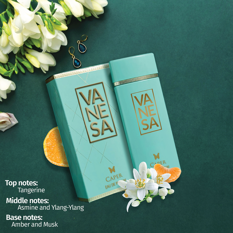 Vanesa Shero Eau De Parfum + Caper Eau De Parfum | Skin Friendly | Pack Of 2 | For Women | Free Body Lotion