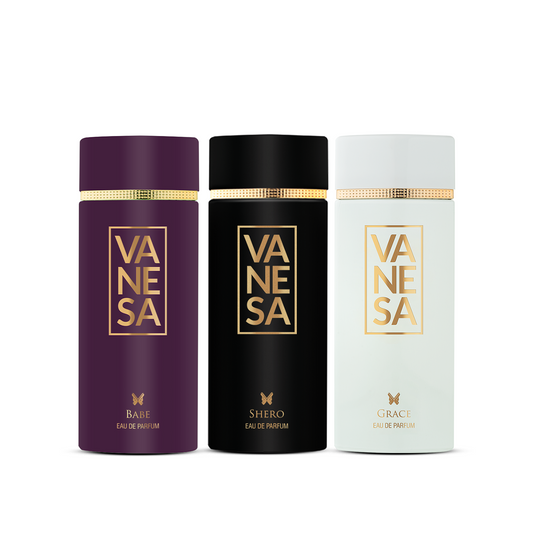 Vanesa Babe, Grace & Shero Perfume 60ml Pack of 3