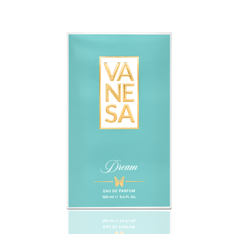 Vanesa Dream Eau De Parfum | Long Lasting & Exotic Fragrance For Women | Skin Friendly | 100ml x 2 + Free Body Wash