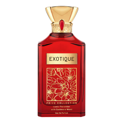 Exotique Prive Collection | Iconic Floramber with Cashmere Wood Eau De Parfum | 100ml