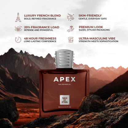 Apex Perfume 100ml - Man of Steel
