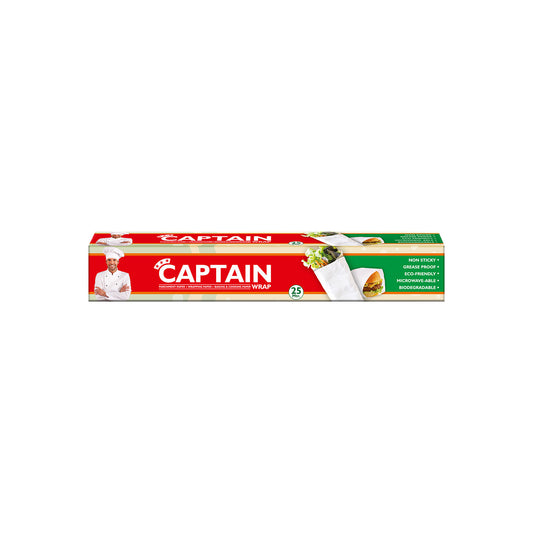 CAPTAIN WRAP - WRAP BUTTER PAPER 25 MTR.