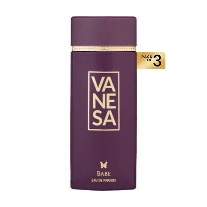 Vanesa Pack of 3 Babe Perfume - 60ml Each
