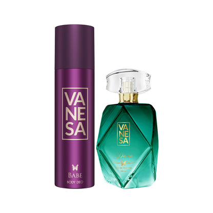 Pack of 2 (Babe Deo 150ml + Dream perfume 100ml)