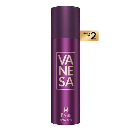 Pack of 2 Babe Body Deodorant - 150ml Each