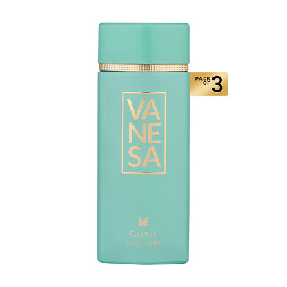 Vanesa Pack of 3 Caper Perfume - 60ml Each