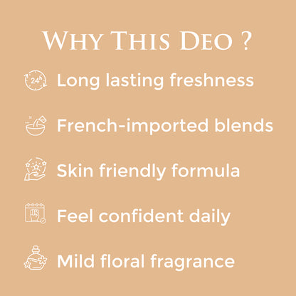 Grace Deodorant 150ml - Why This Deo?