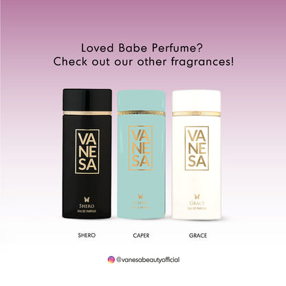 Vanesa Pack of 3 Babe Perfume - 60ml Each