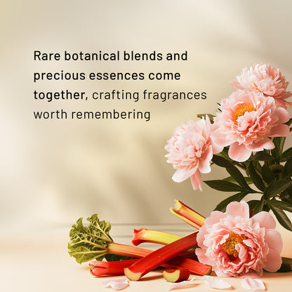 Exotique Prive Collection | Exotic Rhubarb With Spiced Peony Eau De Parfum | 100ml