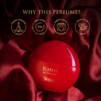 Vanesa Pack of 3 Scarlet Perfume - 50ml Each