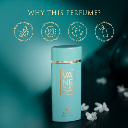 Vanesa Pack of 3 Caper Perfume - 60ml Each