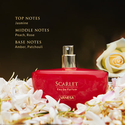 Vanesa Pack of 3 Scarlet Perfume - 50ml Each