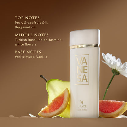 Vanesa Pack of 3 Grace Perfumes - 60ml Each