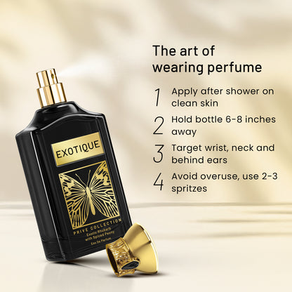 Exotique Prive Collection | Exotic Rhubarb With Spiced Peony Eau De Parfum | 100ml