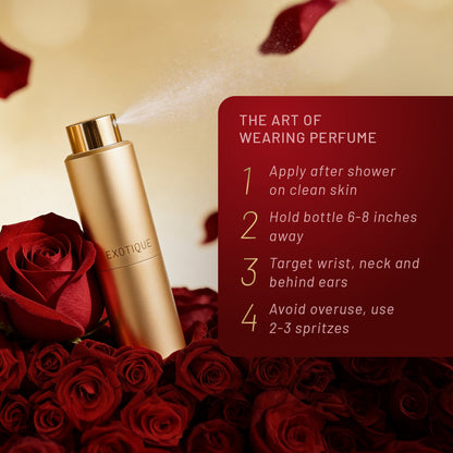 Exotique Atomizer Gift Set - Art of wearing